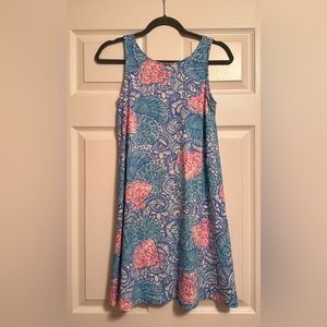 Lilly Pulitzer Go to Shell Kristen S/L Swing Dress Size XS